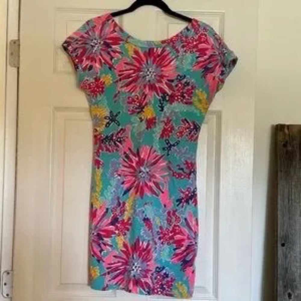 LILLY PULITZER Anastasia dress in Trippin n Sippin XS